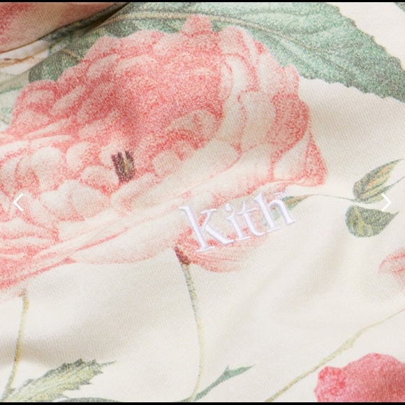 Kith Peony Print Hoodie - Picture 2 of 3